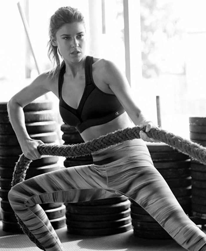 Champion The Curvy Wireless Medium Impact Sports Bra B9373 6 Champion The Curvy Wireless Medium Impact Sports Bra B9373 - Image 4