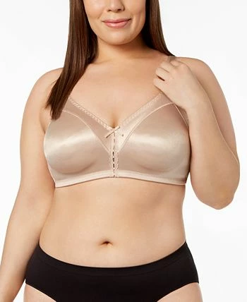 Bali Double Support Tailored Wireless Lace Up Front Bra 3820 4 Bali Double Support Tailored Wireless Lace Up Front Bra 3820 - Image 2