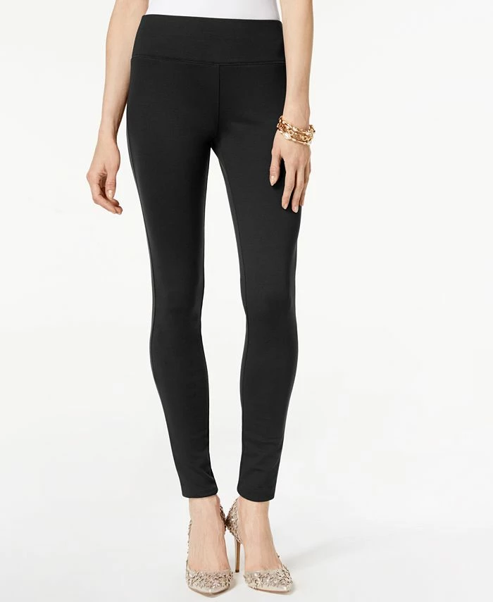 INC International Concepts Women's Pull-On Ponte Pants, Created For Macy's 3 INC International Concepts Women's Pull-On Ponte Pants, Created For Macy's