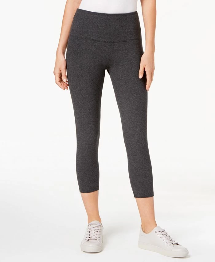 Style & Co Women's Cropped Tummy-Control Leggings, Created For Macy's 3 Style & Co Women's Cropped Tummy-Control Leggings, Created For Macy's