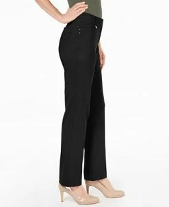 JM Collection Regular And Short Length Curvy-Fit Straight-Leg Pants, Created For Macy's -Clothing Shop 9853546 fpx