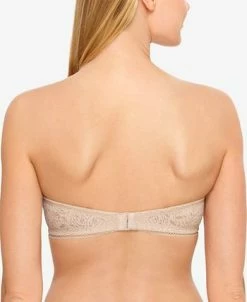 B.TEMPT'D Modern Method Strapless Picot-Trimmed Bra 954217 -Clothing Shop 9856131 fpx