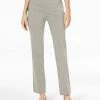 JM Collection Pull-On Tummy Control Straight Leg Pants, Created For Macy's -Clothing Shop 9863772 fpx