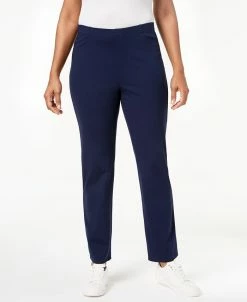 Karen Scott Port Pull-On Comfort Pants, Created For Macy's