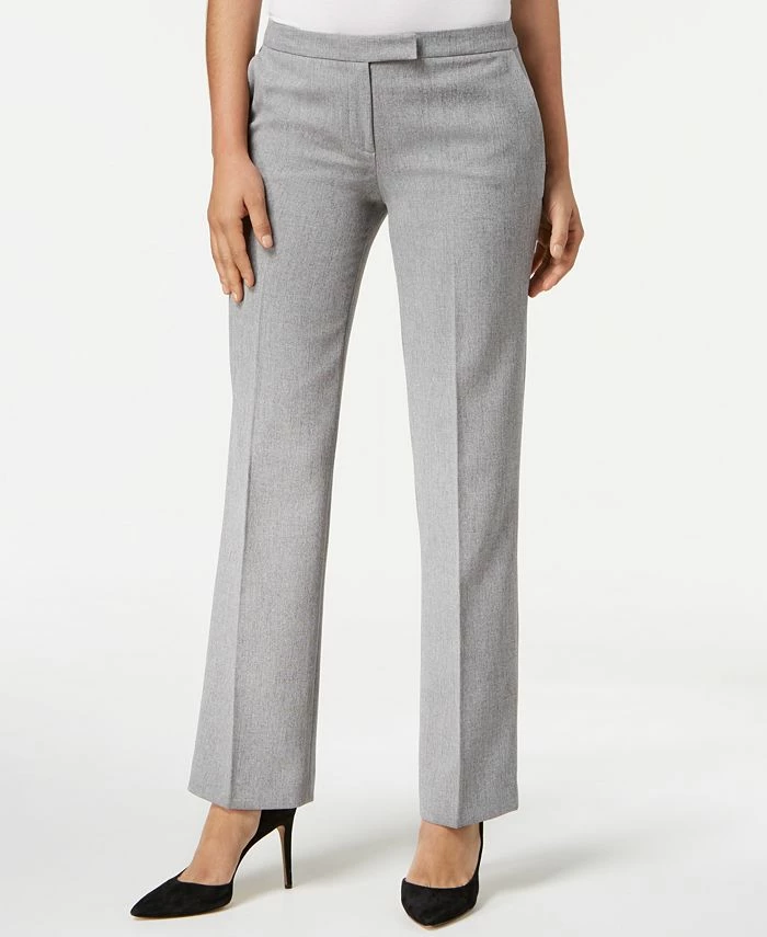 Kasper Tab-Waist Modern Dress Pants, Regular & Petite Sizes 3 Kasper Tab-Waist Modern Dress Pants, Regular & Petite Sizes